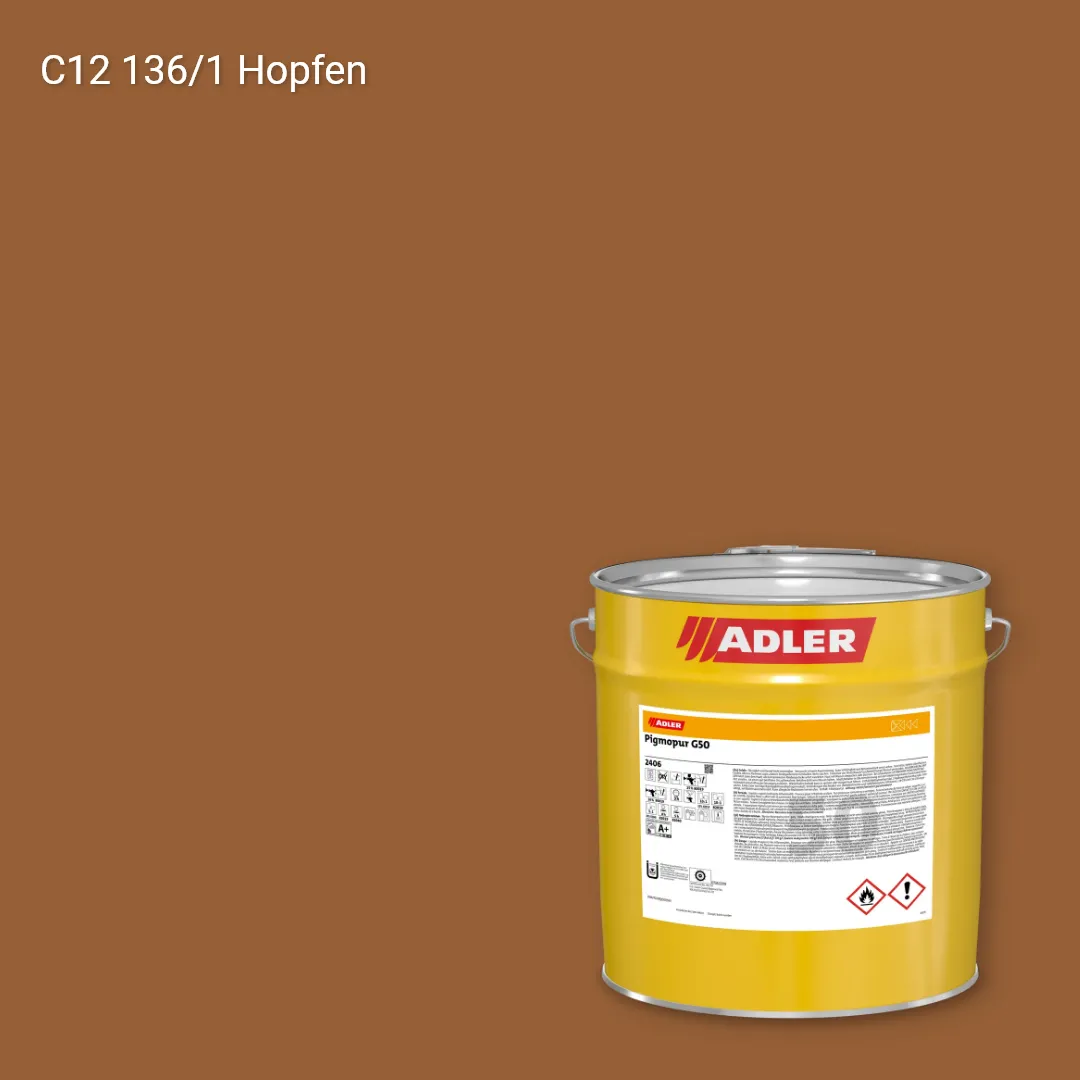 Лак меблевий Pigmopur G50 колір C12 136/1, Adler Color 1200