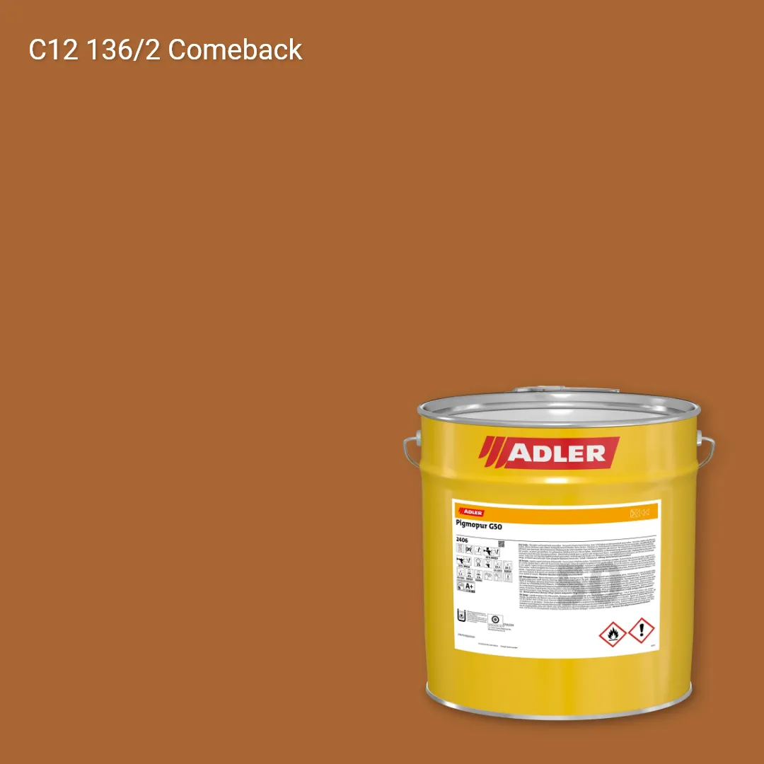 Лак меблевий Pigmopur G50 колір C12 136/2, Adler Color 1200