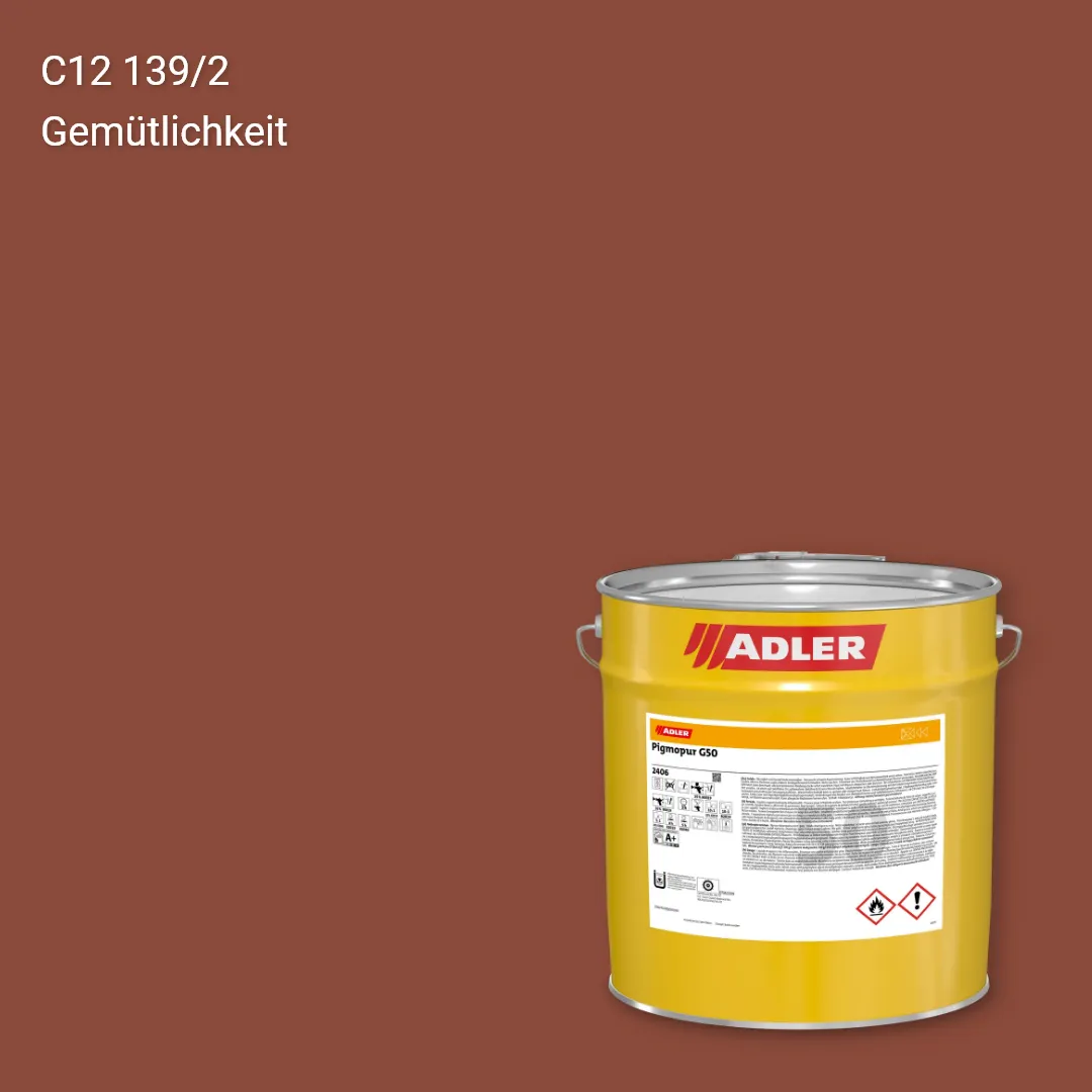 Лак меблевий Pigmopur G50 колір C12 139/2, Adler Color 1200