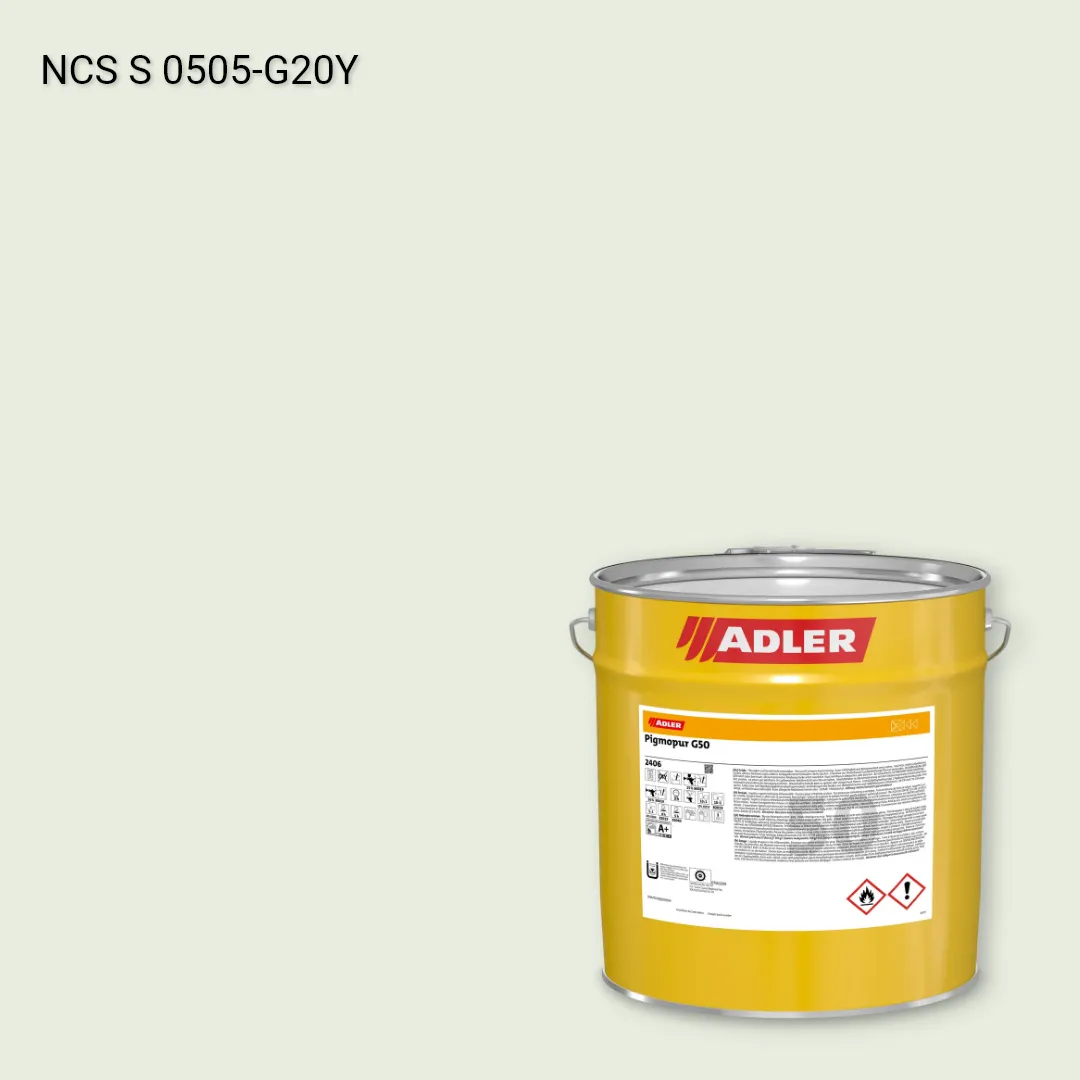 Лак меблевий Pigmopur G50 колір NCS S 0505-G20Y, Adler NCS S