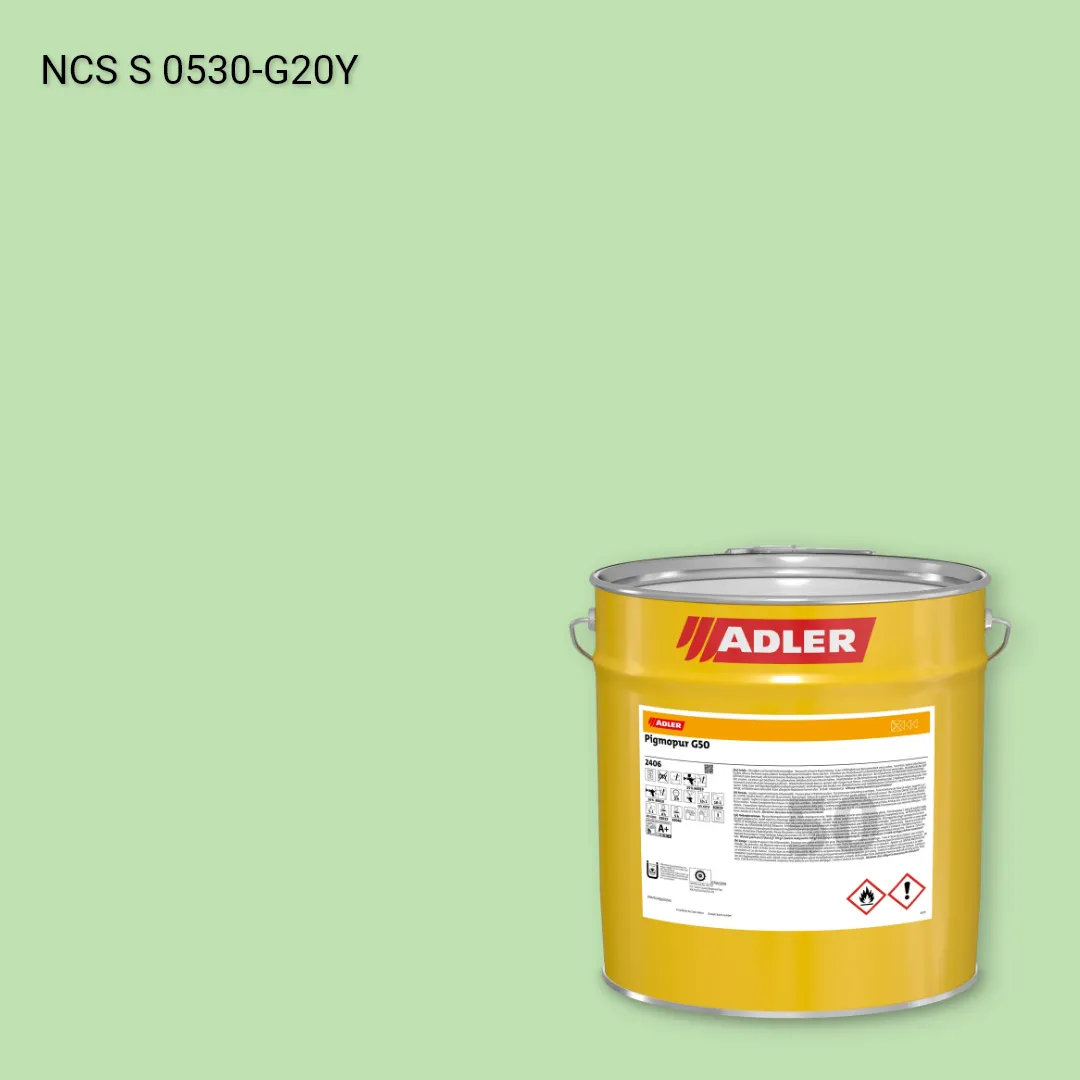 Лак меблевий Pigmopur G50 колір NCS S 0530-G20Y, Adler NCS S