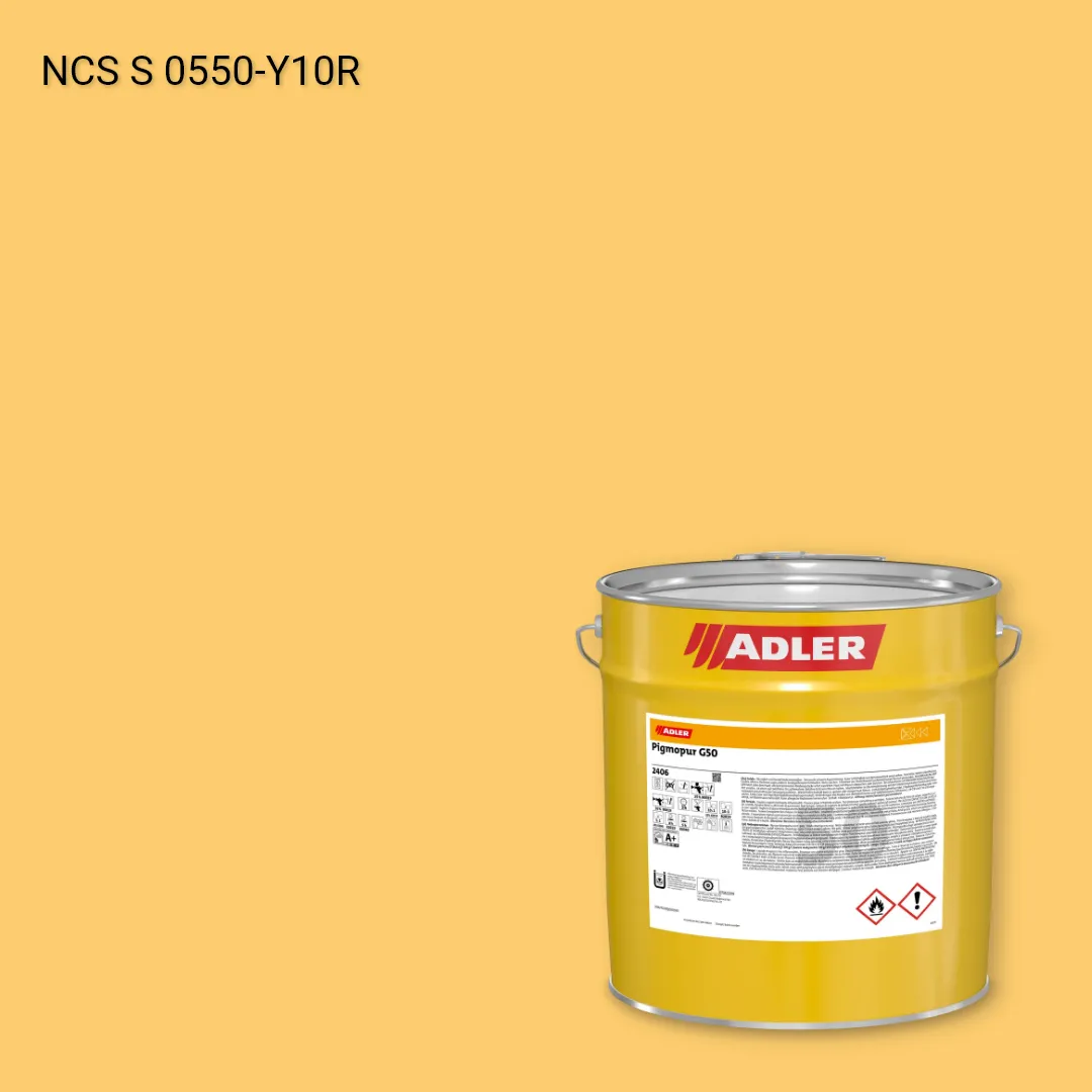 Лак меблевий Pigmopur G50 колір NCS S 0550-Y10R, Adler NCS S