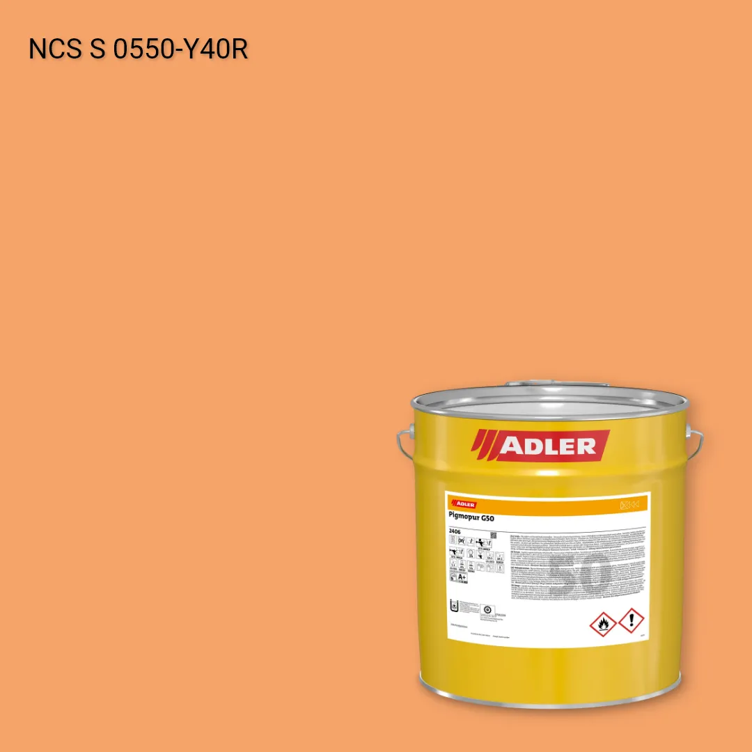 Лак меблевий Pigmopur G50 колір NCS S 0550-Y40R, Adler NCS S