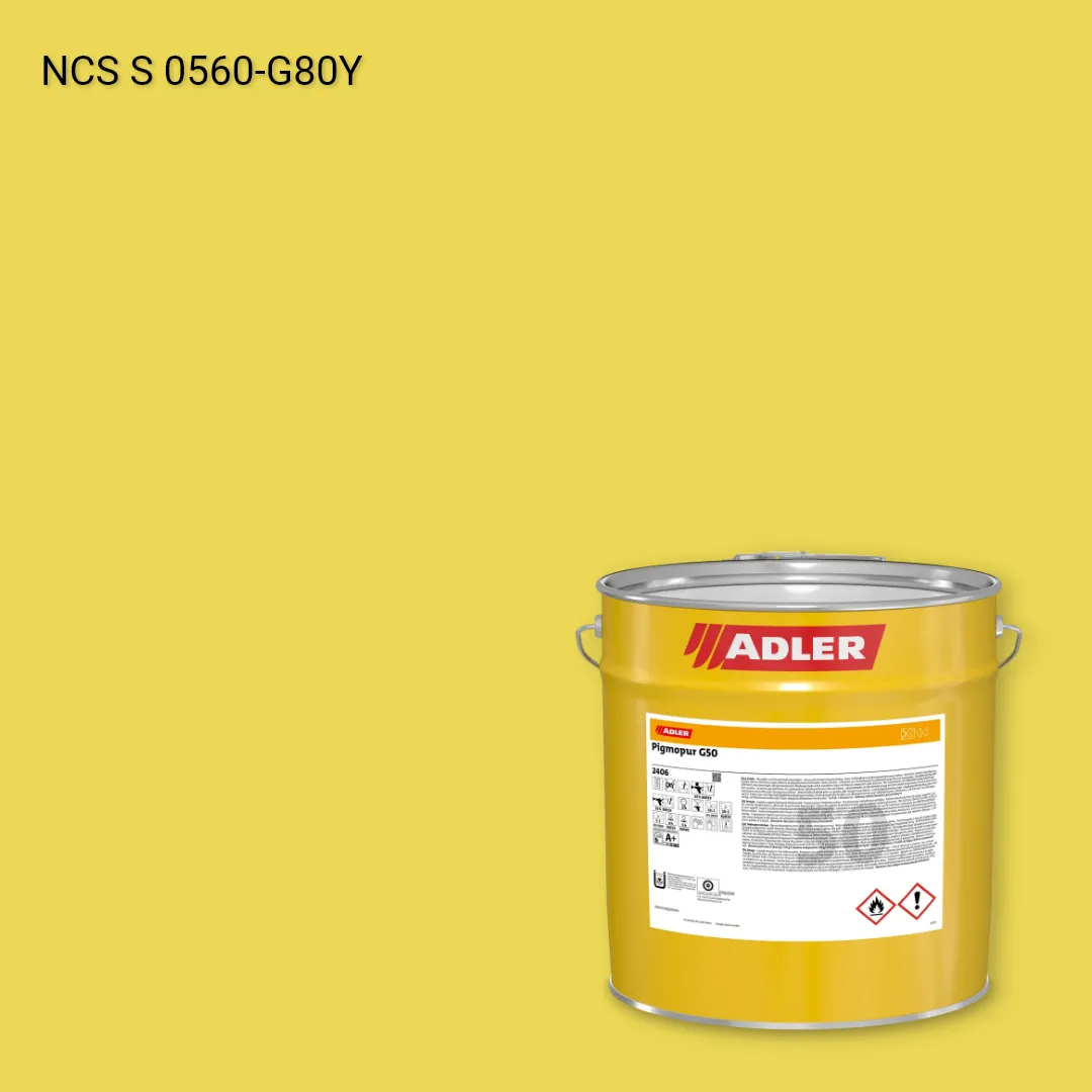 Лак меблевий Pigmopur G50 колір NCS S 0560-G80Y, Adler NCS S