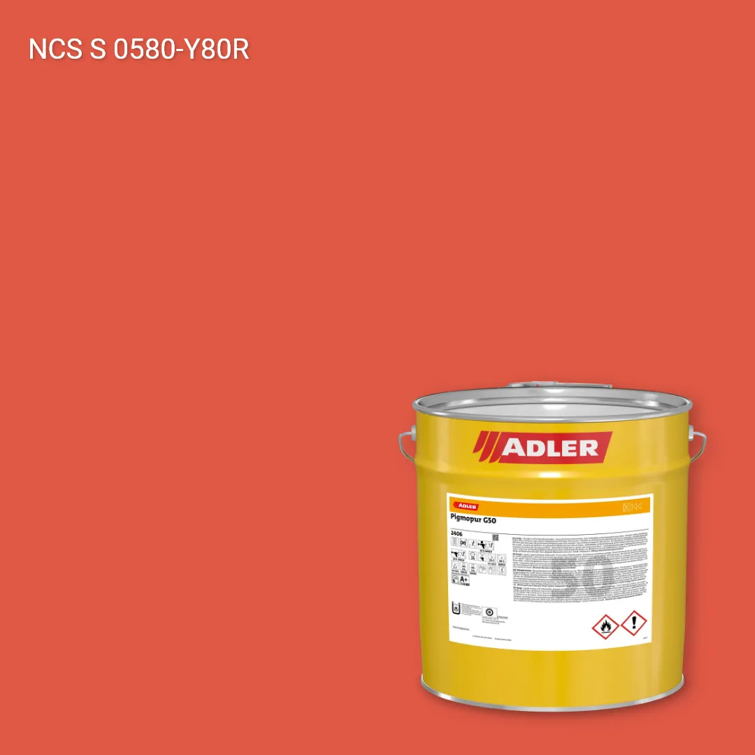 Лак меблевий Pigmopur G50 колір NCS S 0580-Y80R, Adler NCS S