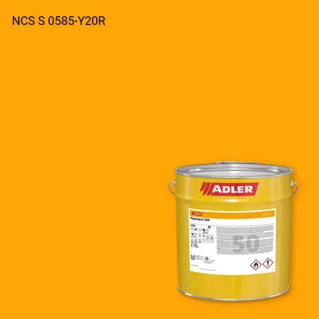 Лак меблевий Pigmopur G50 колір NCS S 0585-Y20R, Adler NCS S