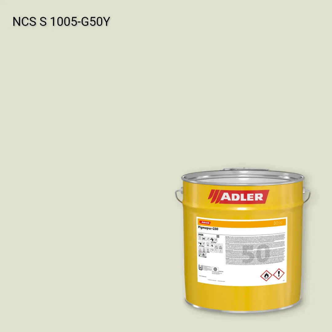 Лак меблевий Pigmopur G50 колір NCS S 1005-G50Y, Adler NCS S