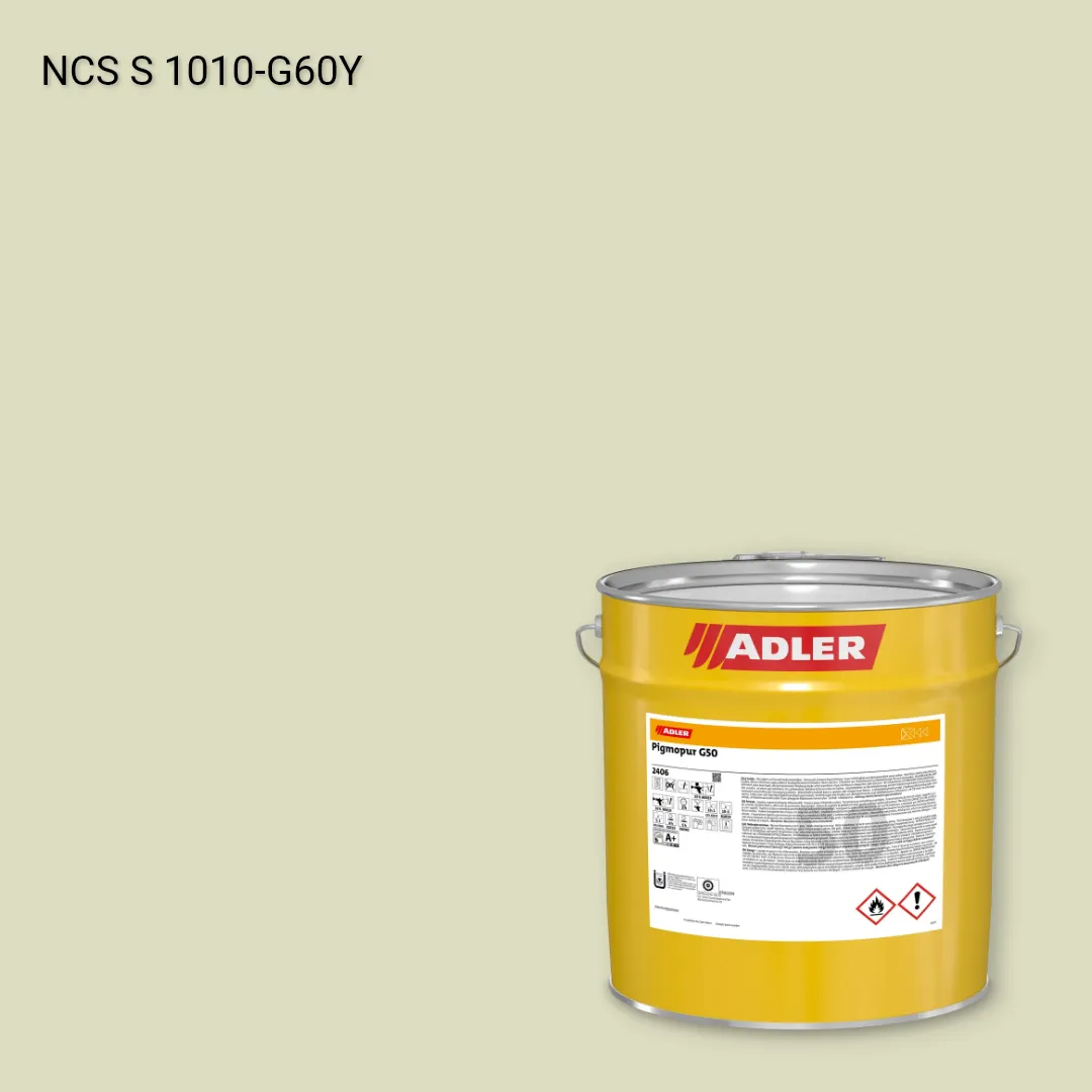 Лак меблевий Pigmopur G50 колір NCS S 1010-G60Y, Adler NCS S