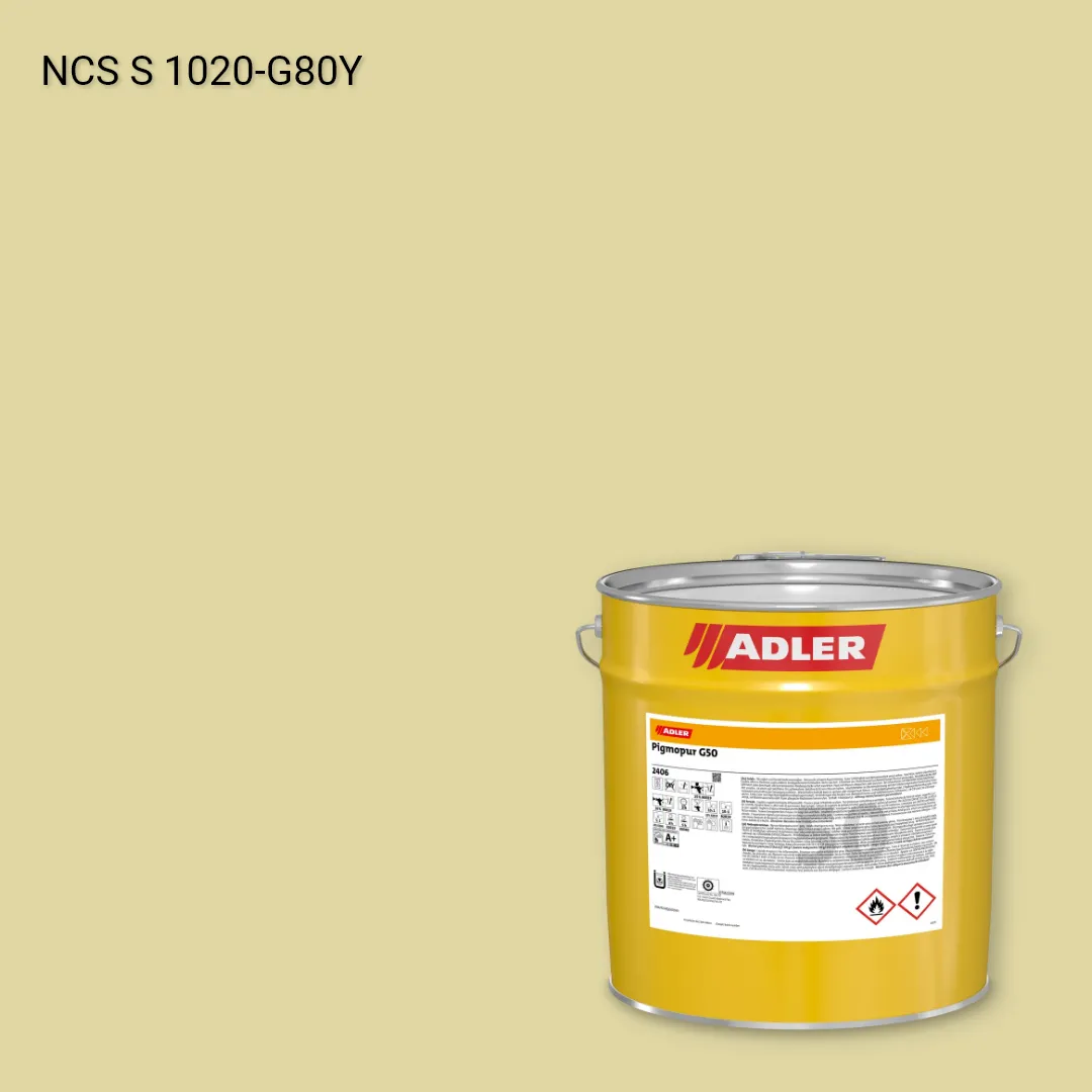 Лак меблевий Pigmopur G50 колір NCS S 1020-G80Y, Adler NCS S