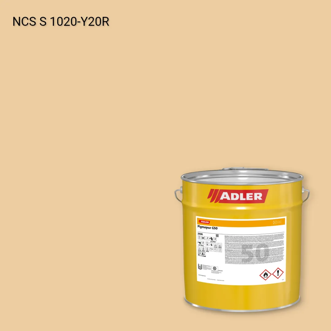 Лак меблевий Pigmopur G50 колір NCS S 1020-Y20R, Adler NCS S