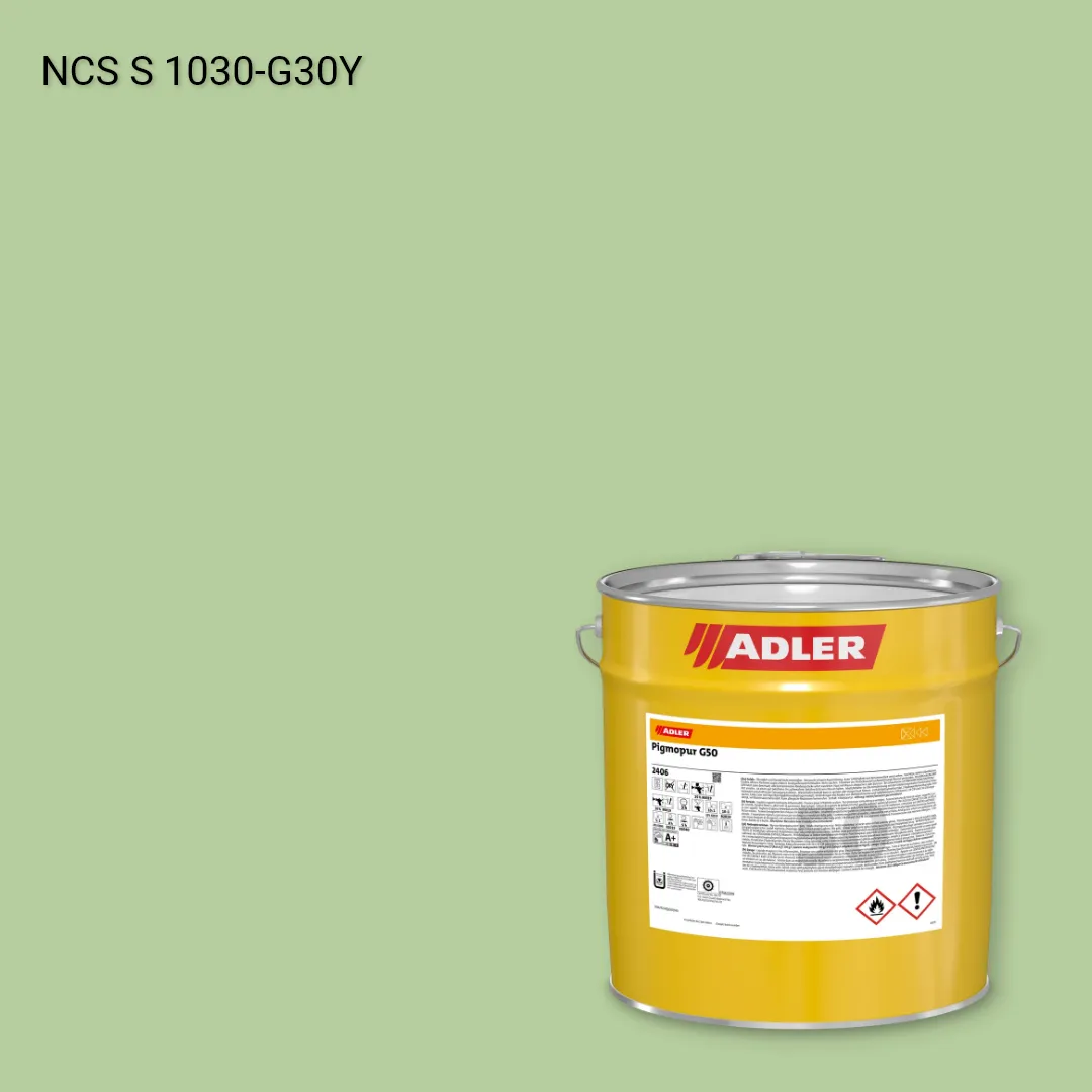 Лак меблевий Pigmopur G50 колір NCS S 1030-G30Y, Adler NCS S