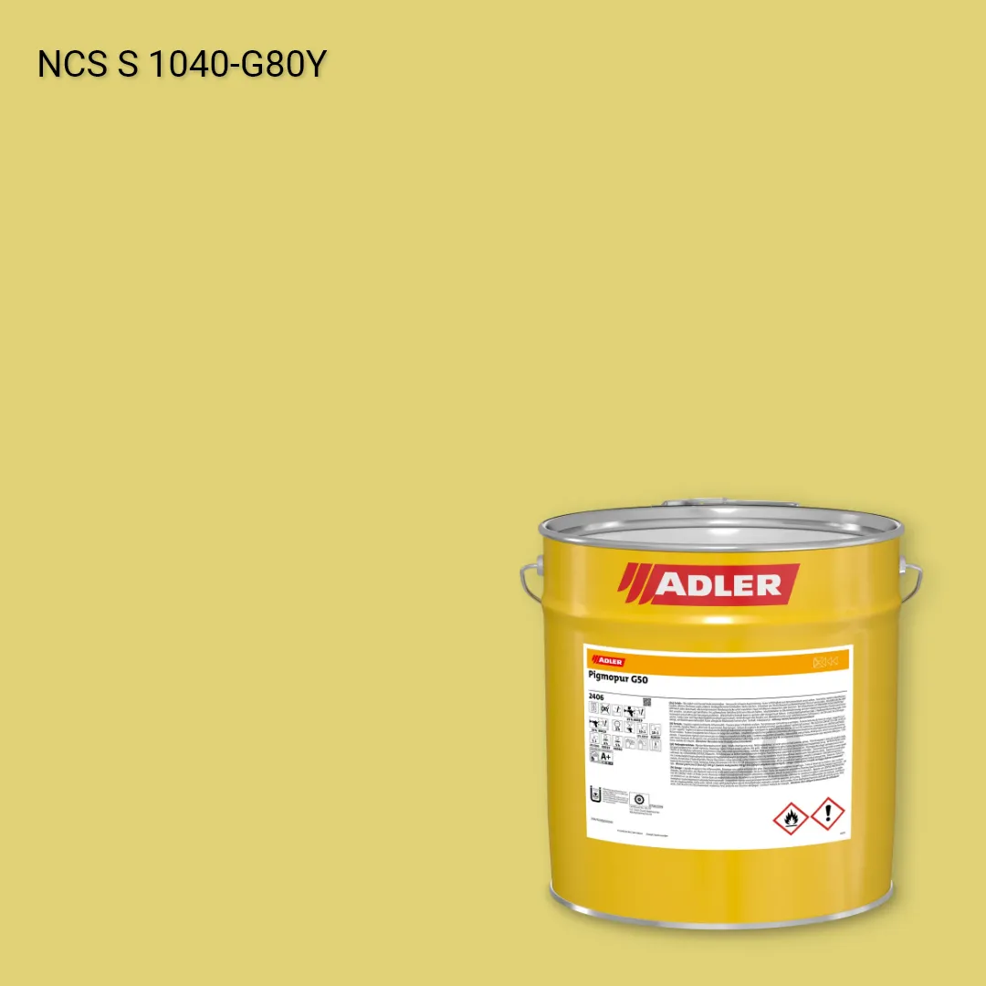 Лак меблевий Pigmopur G50 колір NCS S 1040-G80Y, Adler NCS S