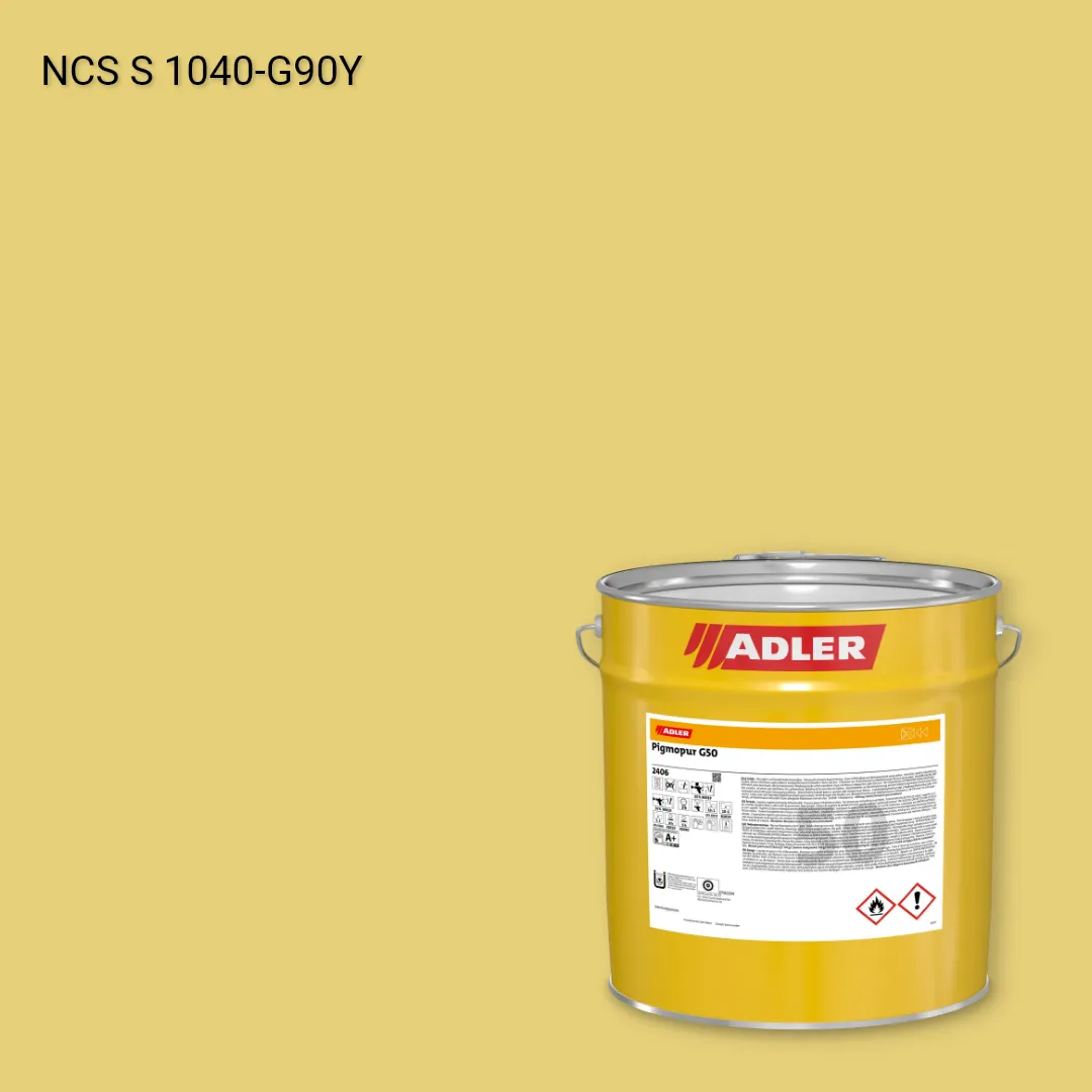 Лак меблевий Pigmopur G50 колір NCS S 1040-G90Y, Adler NCS S