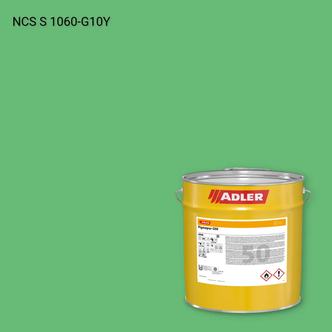 Лак меблевий Pigmopur G50 колір NCS S 1060-G10Y, Adler NCS S