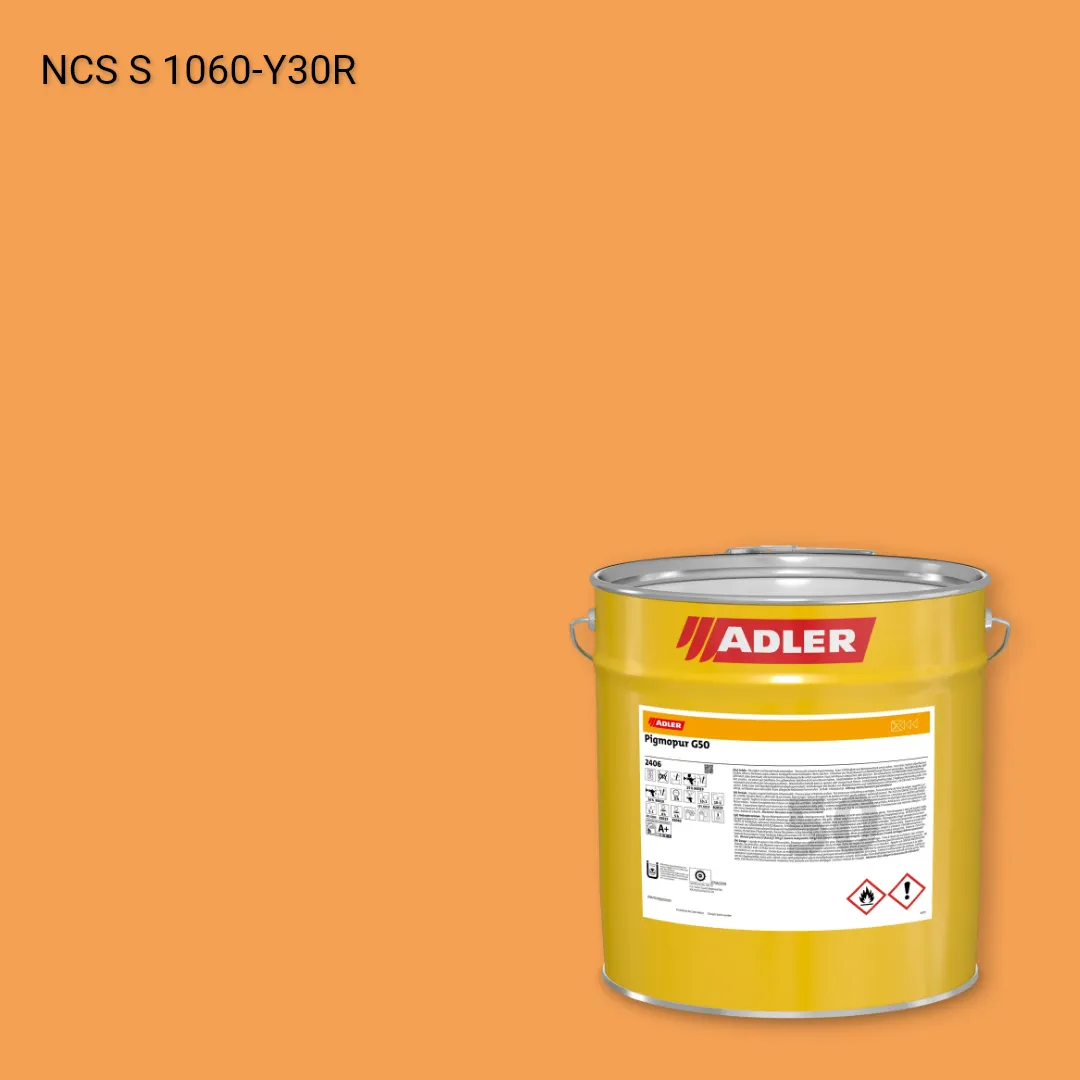 Лак меблевий Pigmopur G50 колір NCS S 1060-Y30R, Adler NCS S
