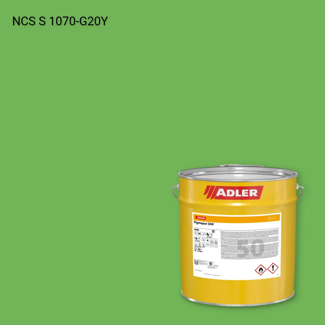 Лак меблевий Pigmopur G50 колір NCS S 1070-G20Y, Adler NCS S