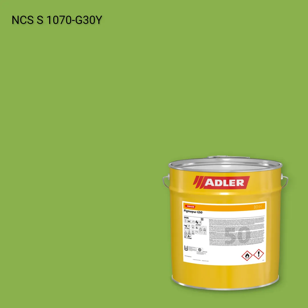 Лак меблевий Pigmopur G50 колір NCS S 1070-G30Y, Adler NCS S