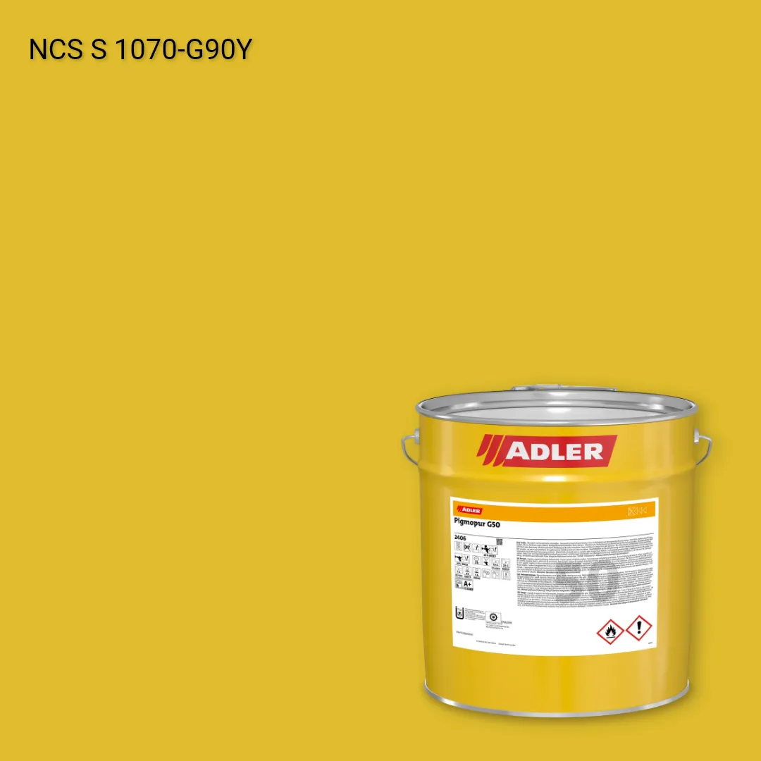 Лак меблевий Pigmopur G50 колір NCS S 1070-G90Y, Adler NCS S