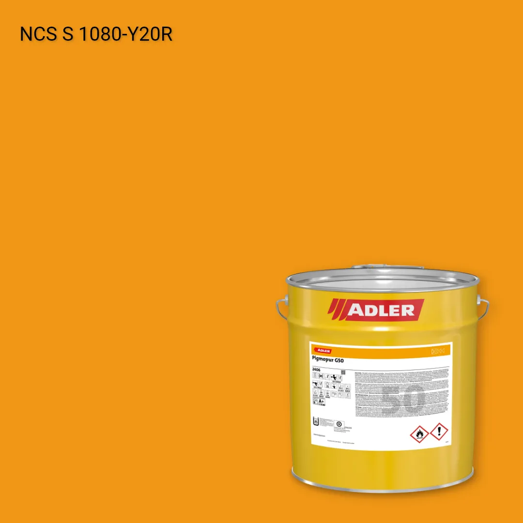 Лак меблевий Pigmopur G50 колір NCS S 1080-Y20R, Adler NCS S