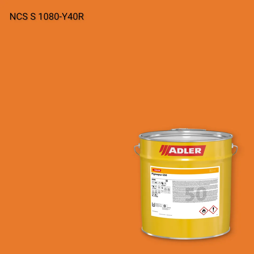 Лак меблевий Pigmopur G50 колір NCS S 1080-Y40R, Adler NCS S