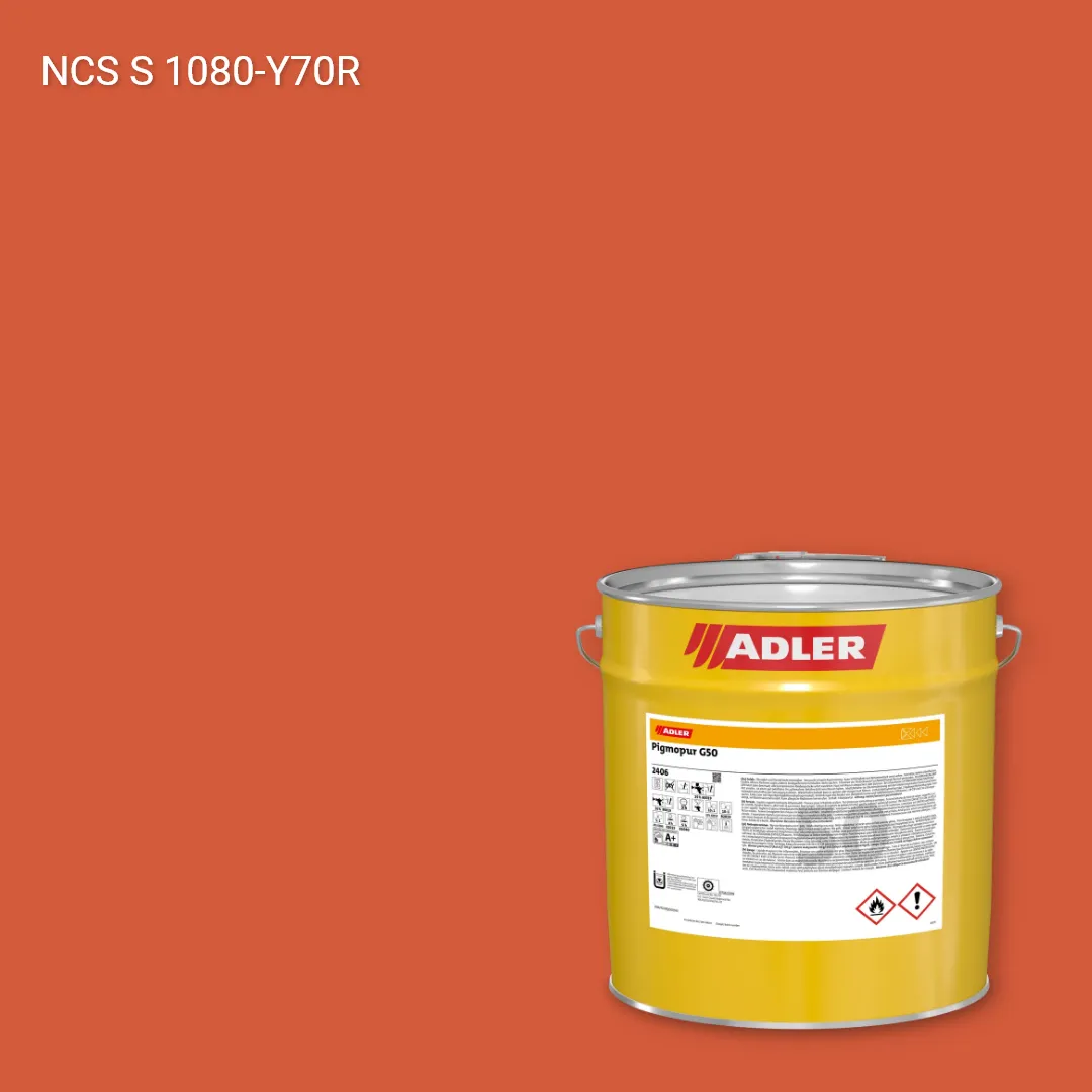 Лак меблевий Pigmopur G50 колір NCS S 1080-Y70R, Adler NCS S