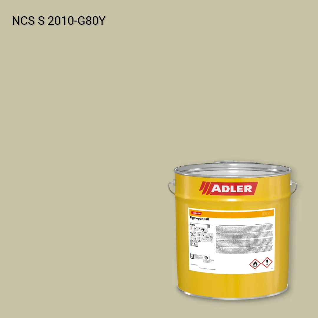 Лак меблевий Pigmopur G50 колір NCS S 2010-G80Y, Adler NCS S