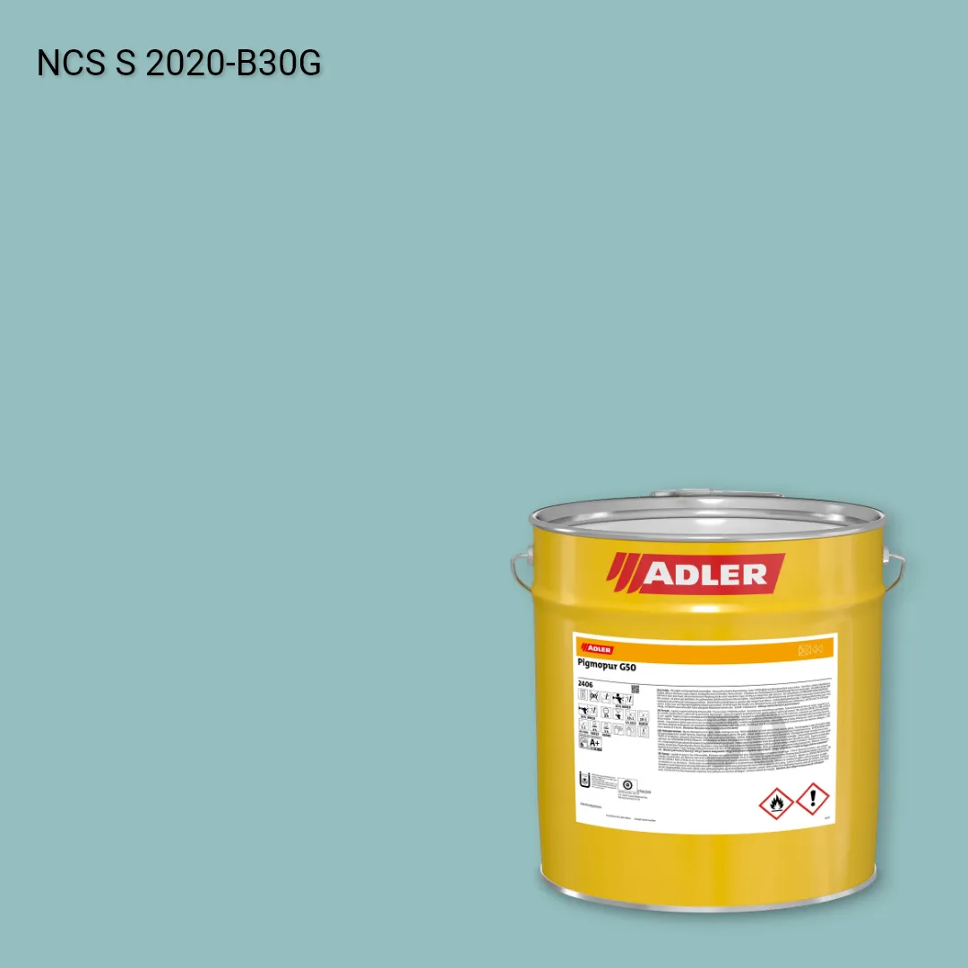 Лак меблевий Pigmopur G50 колір NCS S 2020-B30G, Adler NCS S