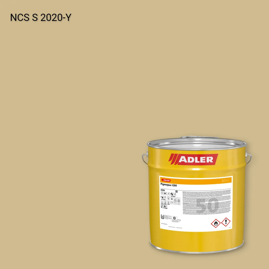 Лак меблевий Pigmopur G50 колір NCS S 2020-Y, Adler NCS S