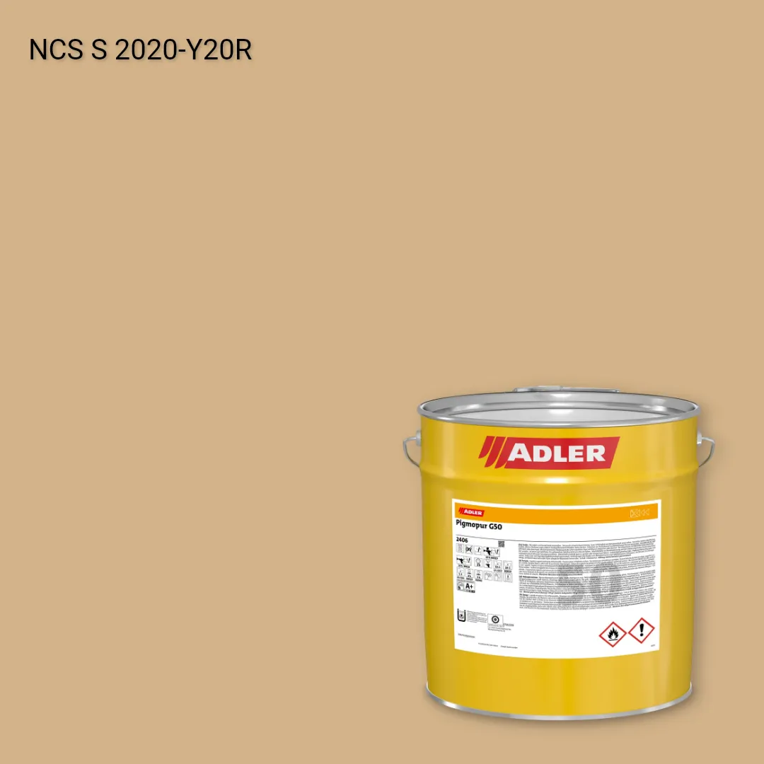 Лак меблевий Pigmopur G50 колір NCS S 2020-Y20R, Adler NCS S