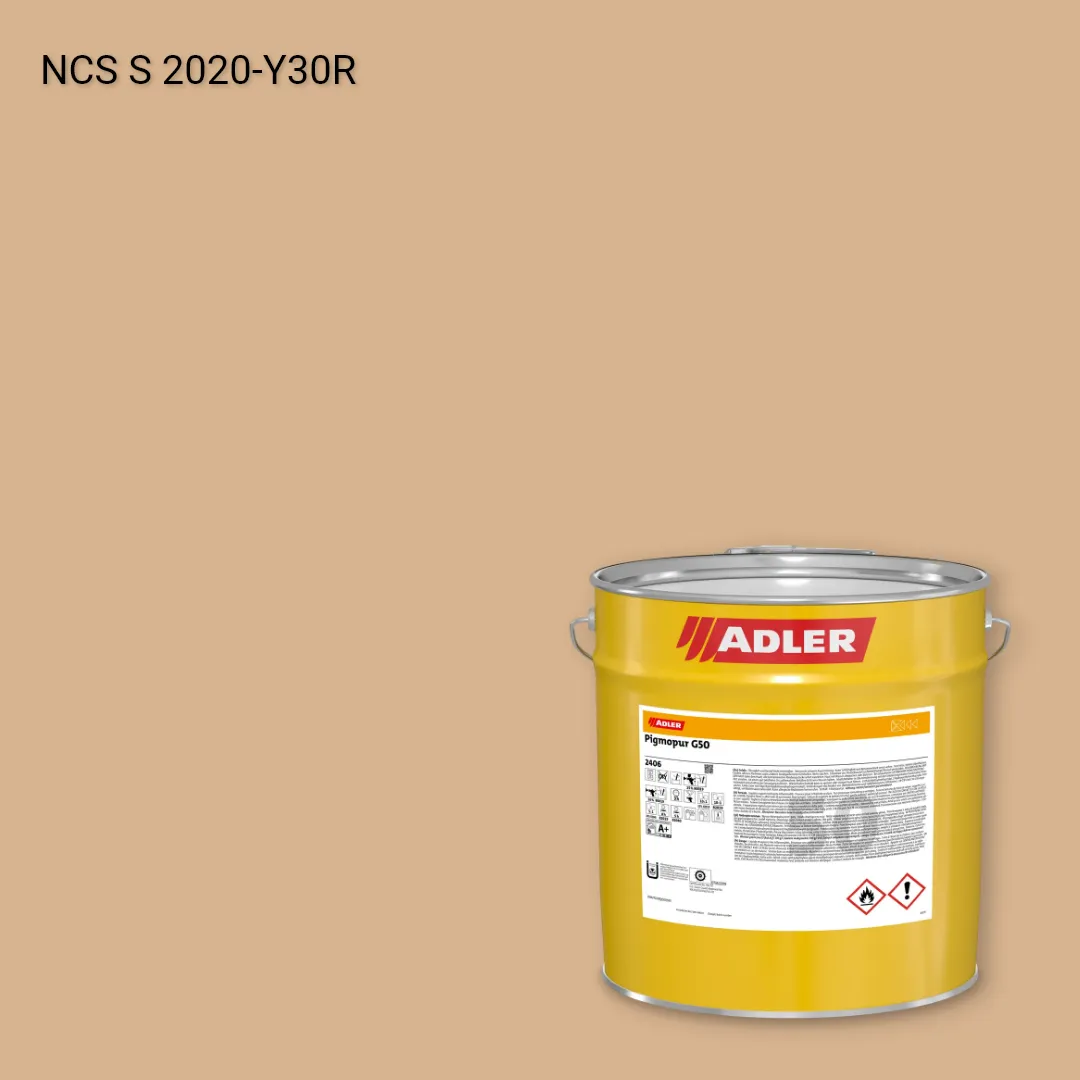 Лак меблевий Pigmopur G50 колір NCS S 2020-Y30R, Adler NCS S