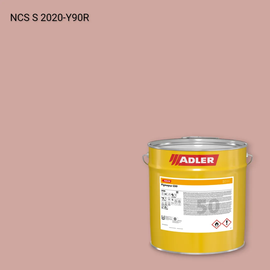 Лак меблевий Pigmopur G50 колір NCS S 2020-Y90R, Adler NCS S