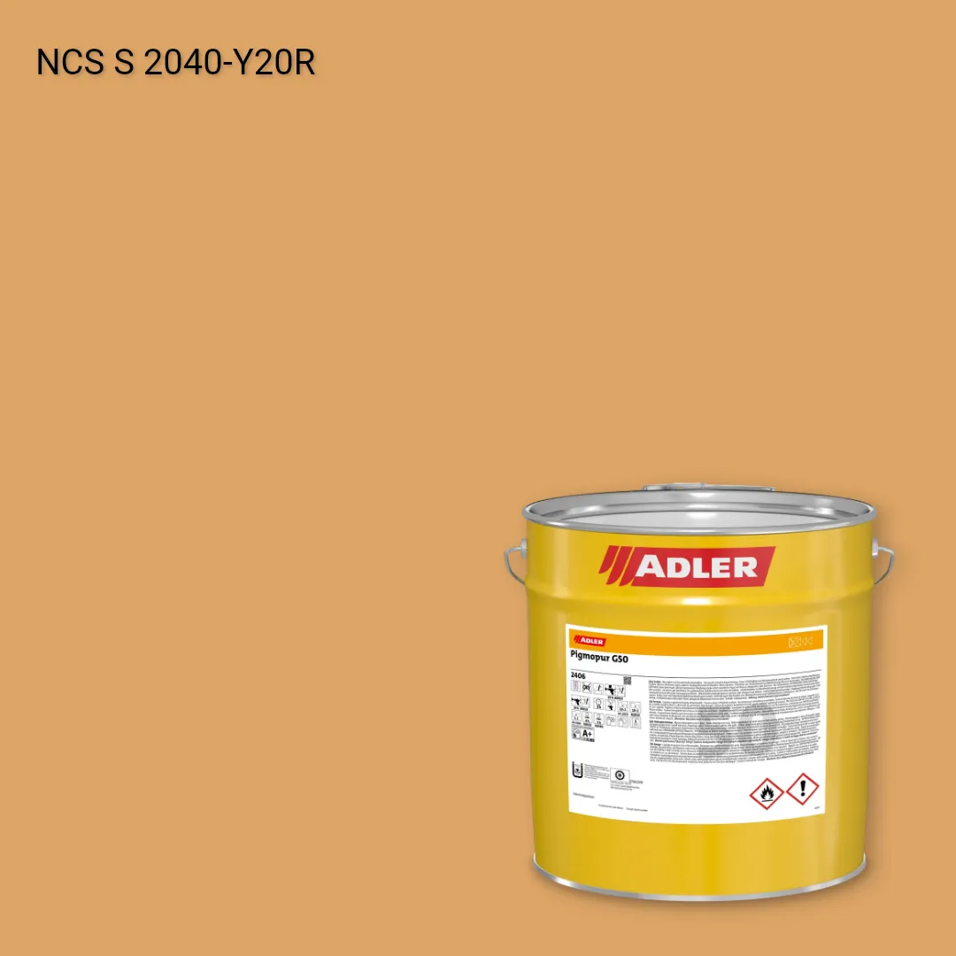 Лак меблевий Pigmopur G50 колір NCS S 2040-Y20R, Adler NCS S