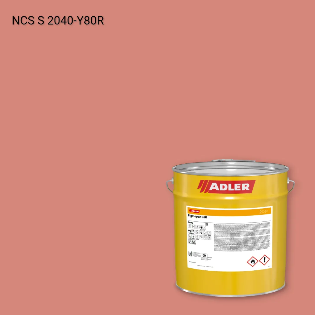 Лак меблевий Pigmopur G50 колір NCS S 2040-Y80R, Adler NCS S