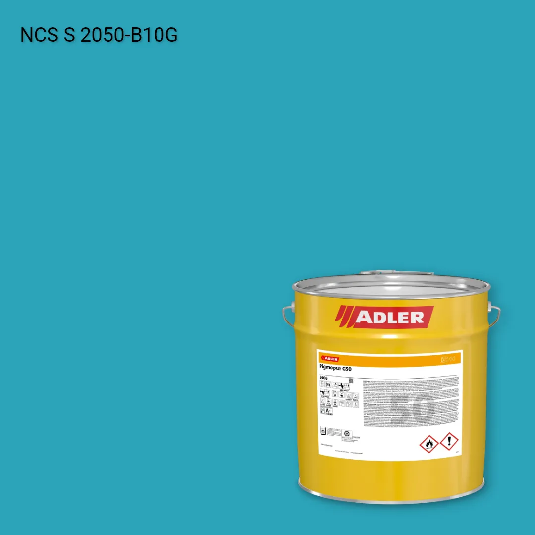 Лак меблевий Pigmopur G50 колір NCS S 2050-B10G, Adler NCS S