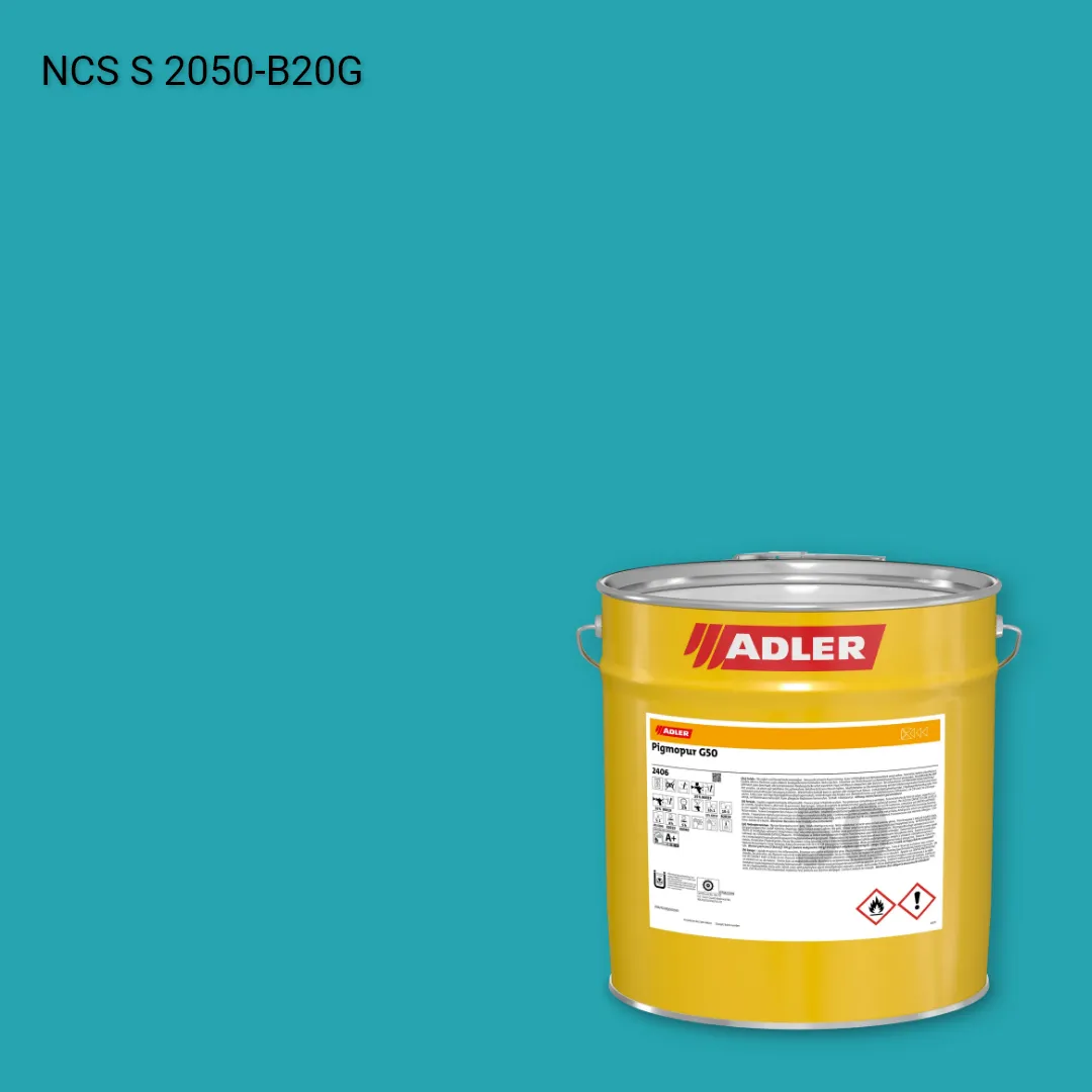 Лак меблевий Pigmopur G50 колір NCS S 2050-B20G, Adler NCS S
