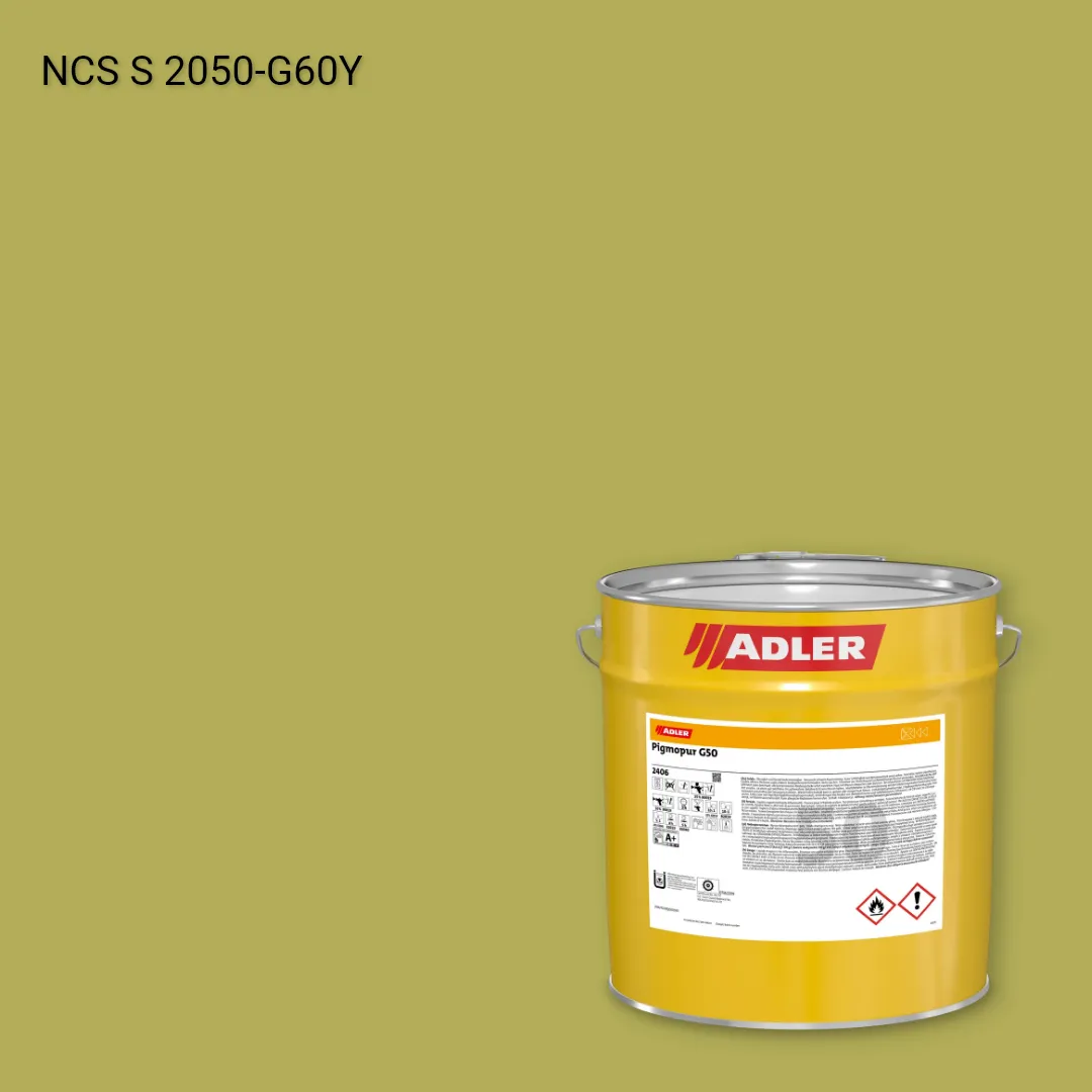 Лак меблевий Pigmopur G50 колір NCS S 2050-G60Y, Adler NCS S
