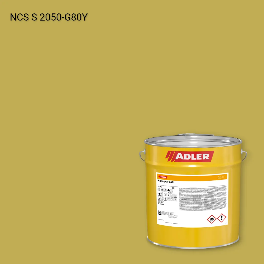 Лак меблевий Pigmopur G50 колір NCS S 2050-G80Y, Adler NCS S