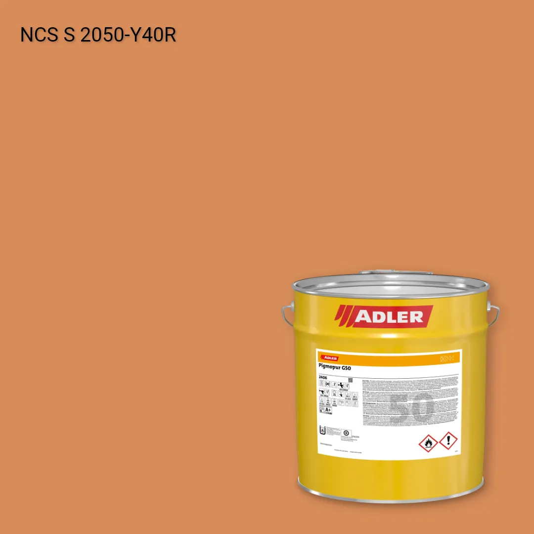 Лак меблевий Pigmopur G50 колір NCS S 2050-Y40R, Adler NCS S