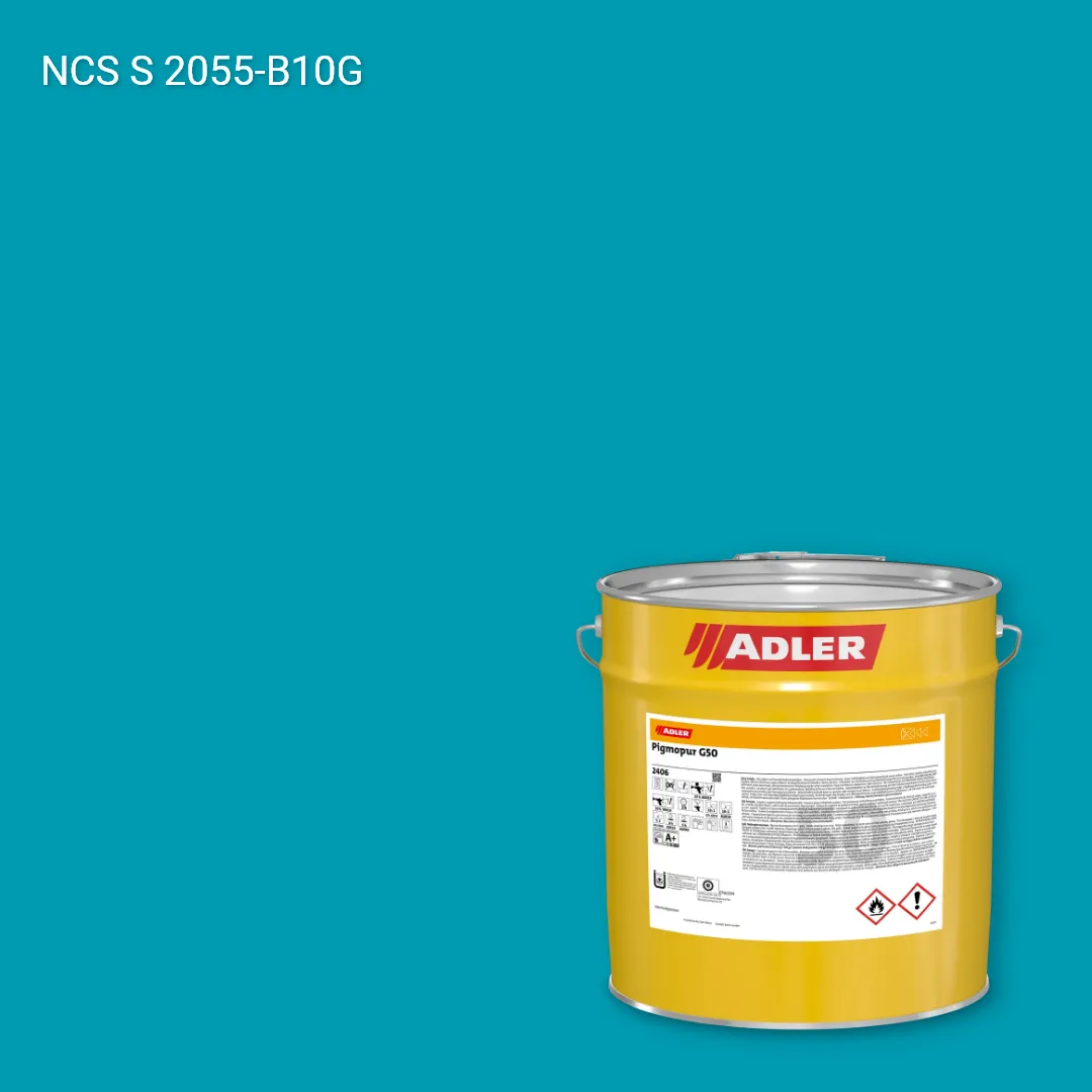 Лак меблевий Pigmopur G50 колір NCS S 2055-B10G, Adler NCS S