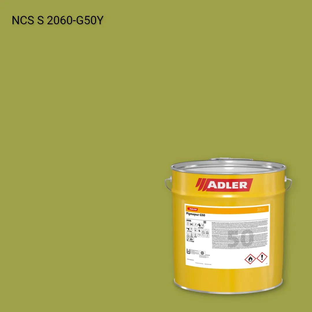 Лак меблевий Pigmopur G50 колір NCS S 2060-G50Y, Adler NCS S
