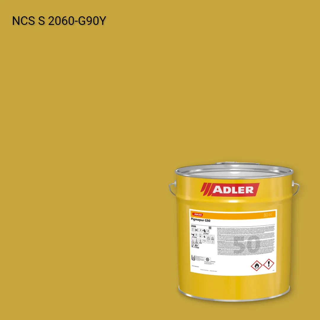 Лак меблевий Pigmopur G50 колір NCS S 2060-G90Y, Adler NCS S