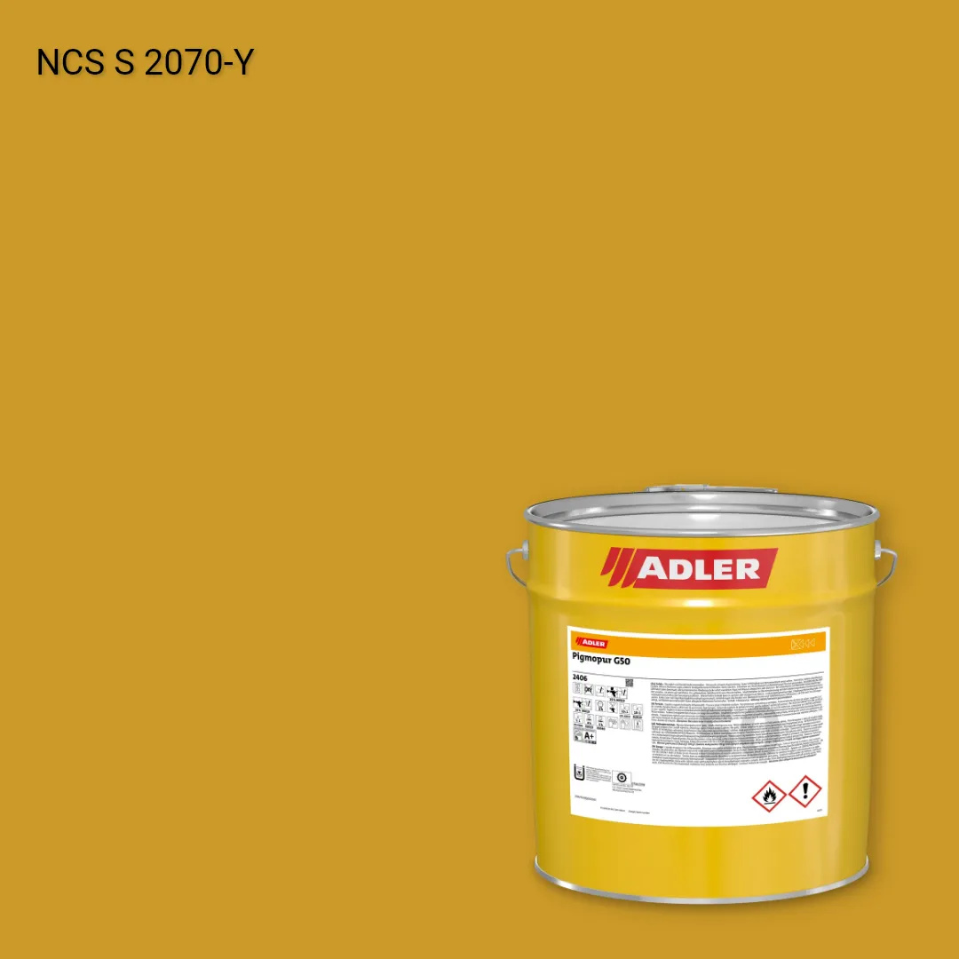 Лак меблевий Pigmopur G50 колір NCS S 2070-Y, Adler NCS S