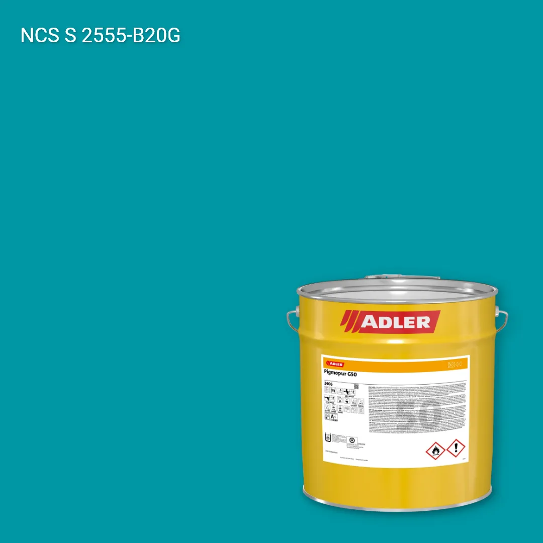 Лак меблевий Pigmopur G50 колір NCS S 2555-B20G, Adler NCS S