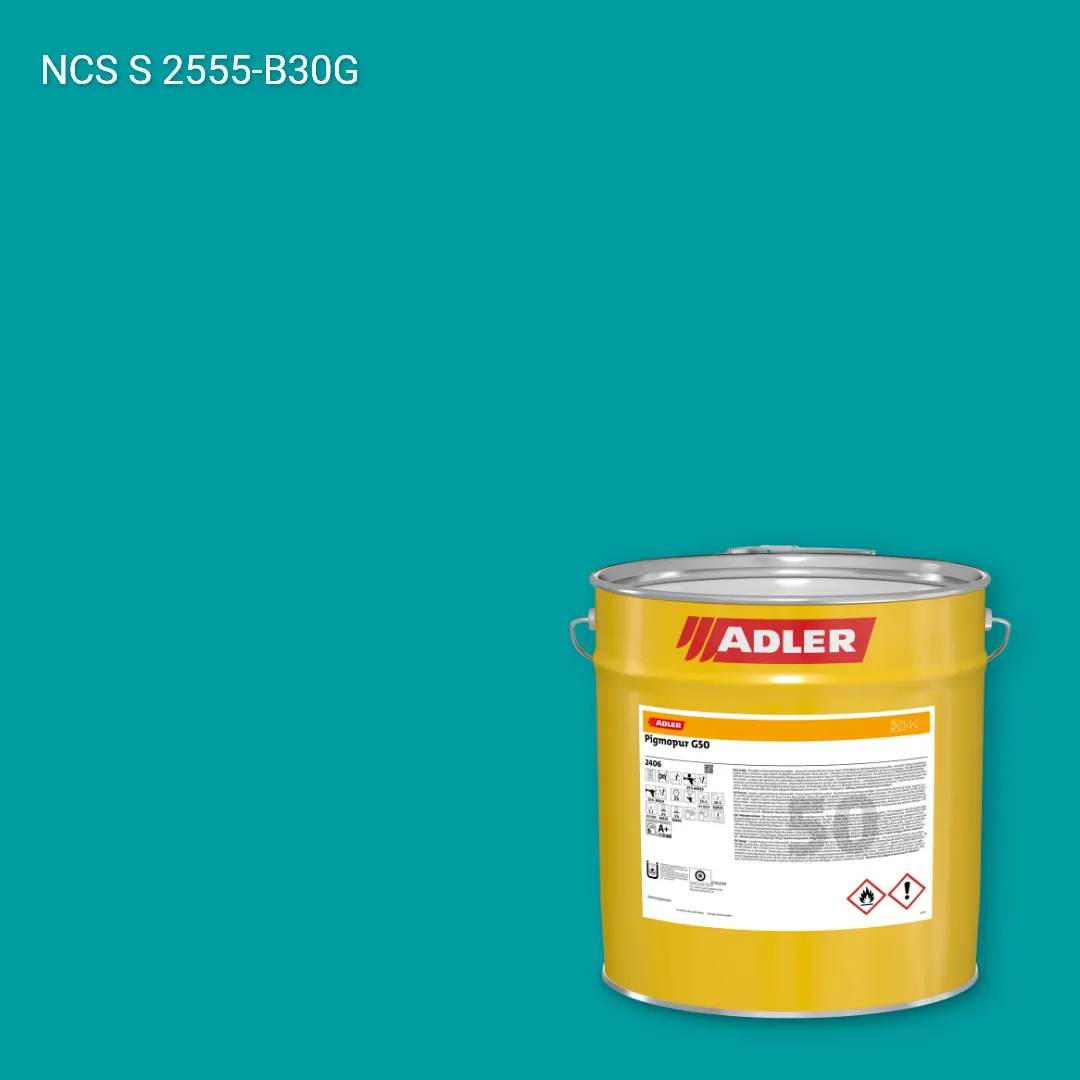 Лак меблевий Pigmopur G50 колір NCS S 2555-B30G, Adler NCS S