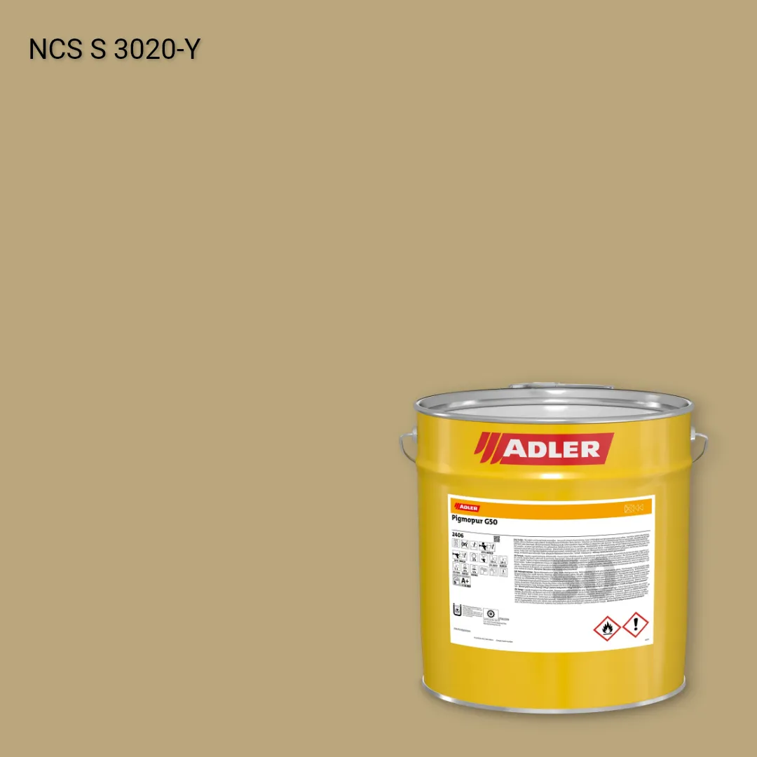 Лак меблевий Pigmopur G50 колір NCS S 3020-Y, Adler NCS S