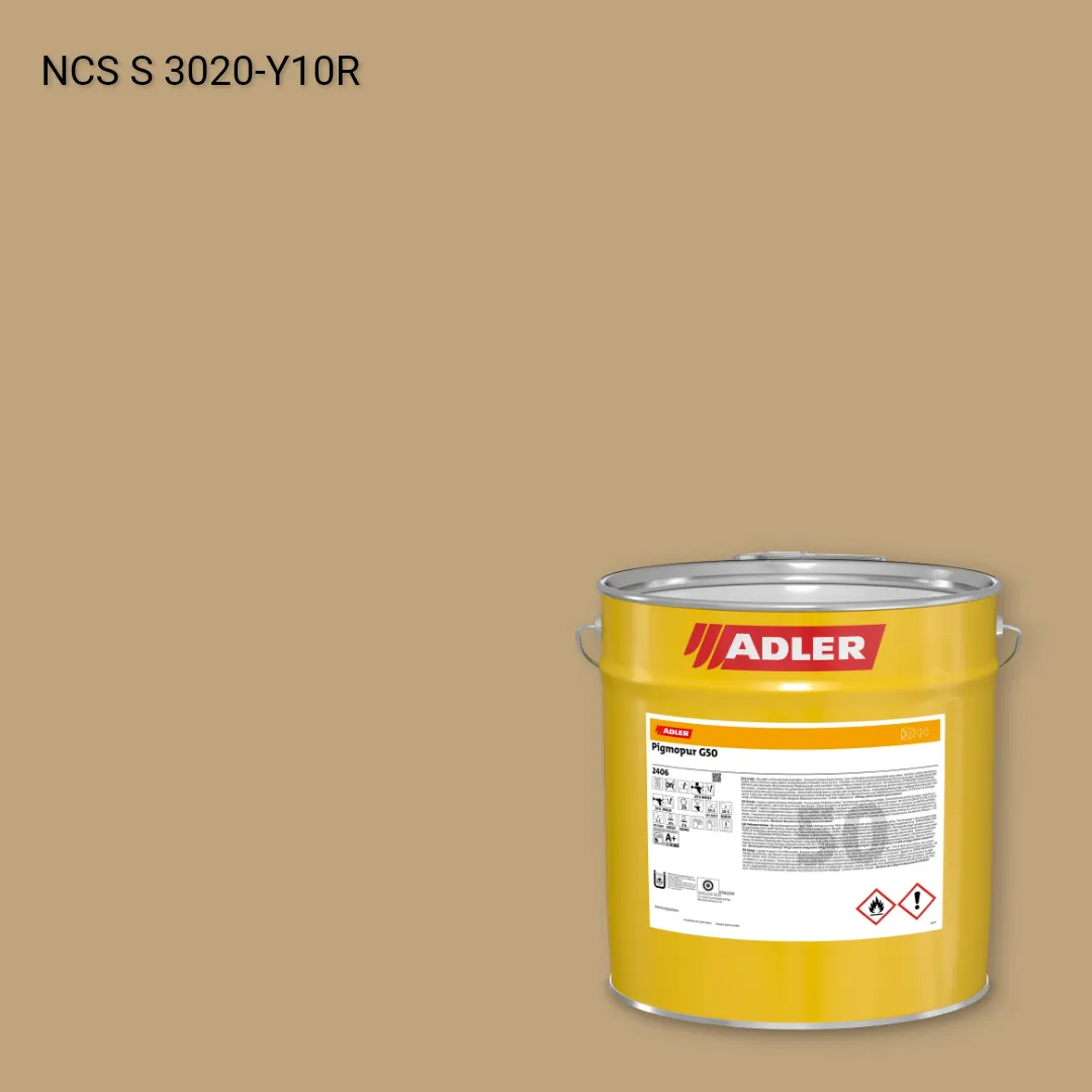 Лак меблевий Pigmopur G50 колір NCS S 3020-Y10R, Adler NCS S