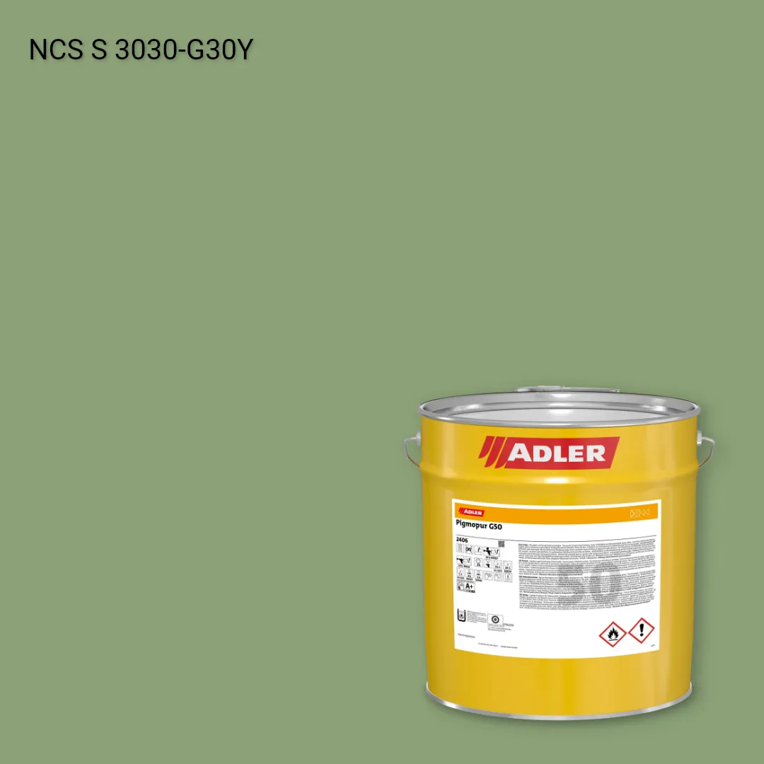 Лак меблевий Pigmopur G50 колір NCS S 3030-G30Y, Adler NCS S