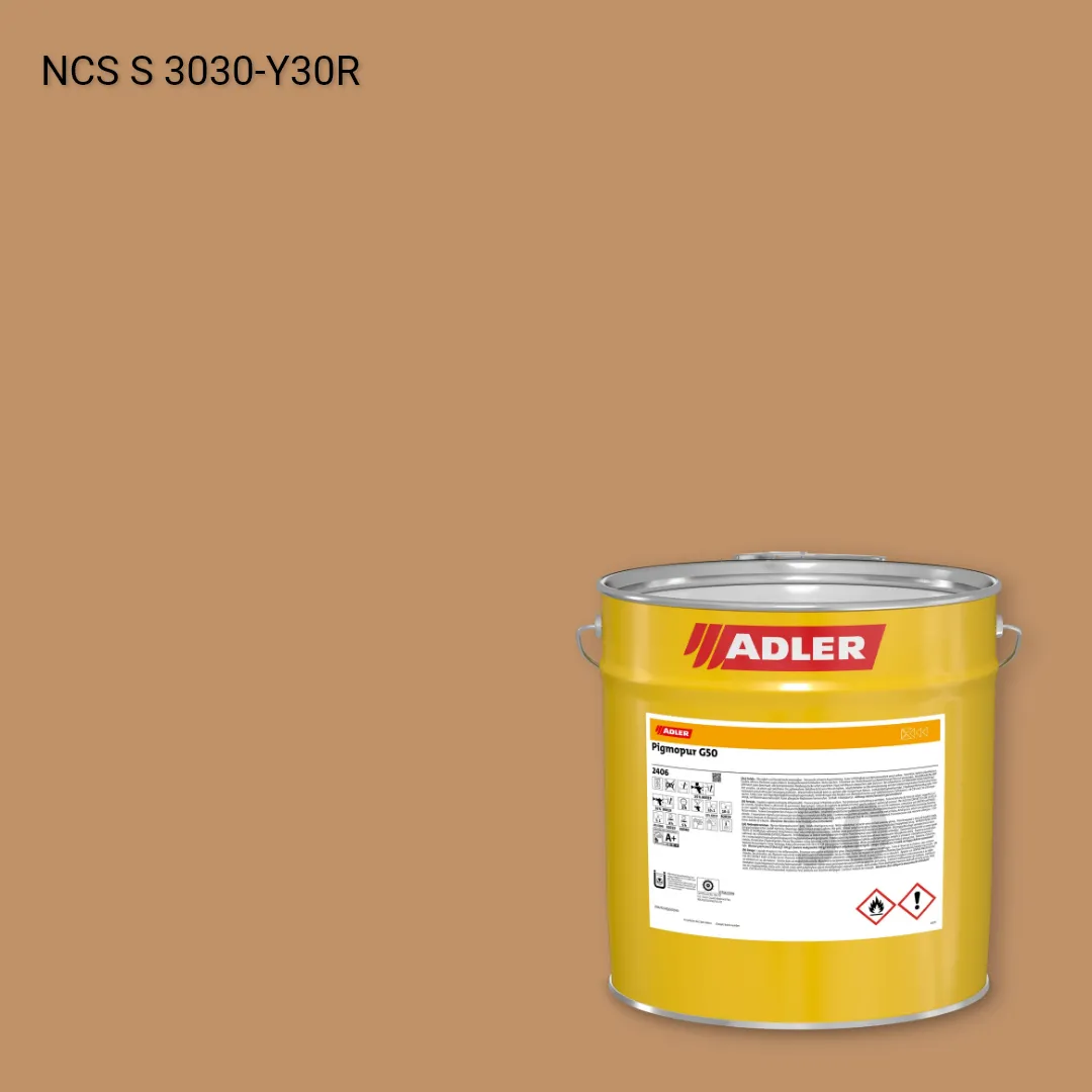 Лак меблевий Pigmopur G50 колір NCS S 3030-Y30R, Adler NCS S
