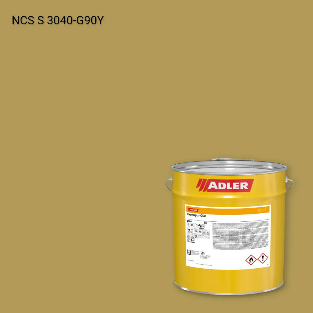 Лак меблевий Pigmopur G50 колір NCS S 3040-G90Y, Adler NCS S