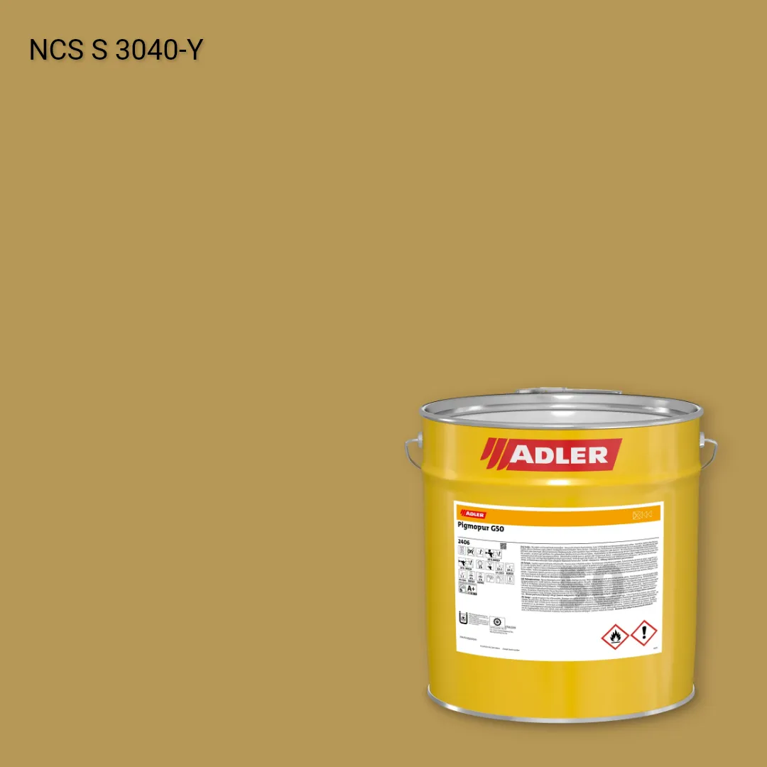 Лак меблевий Pigmopur G50 колір NCS S 3040-Y, Adler NCS S